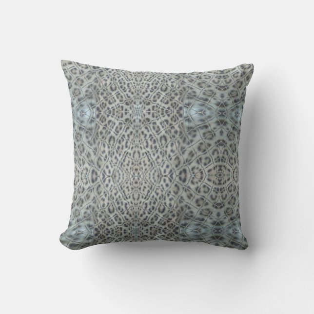 Leopard Print Graphic Art Throw Kissen (Vorderseite)