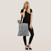 Leopard Print Graphic Art Tote Bag Tasche (Am Model)