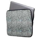 Leopard Print Graphics Electronics Bag Laptopschutzhülle (Vorderseite Links)