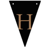 Leopard Print Happy Birthday Wimpelkette (Zweite Fahne)