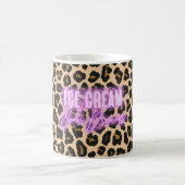 Leopard Print Ice Creme & Neon Dreams Tasse (Mittel)