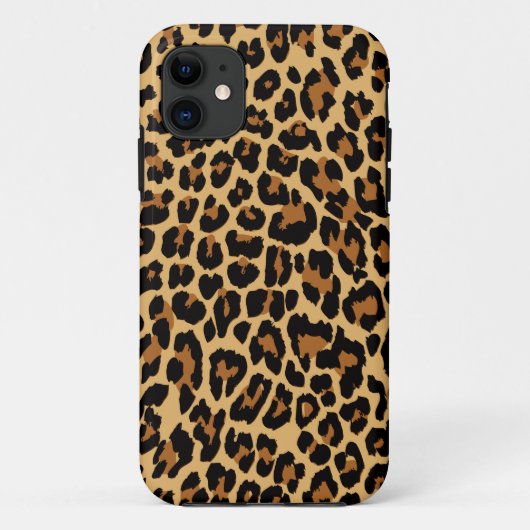 Leopard Print iPhone 5 Fall Case-Mate iPhone Hülle (Rückseite)