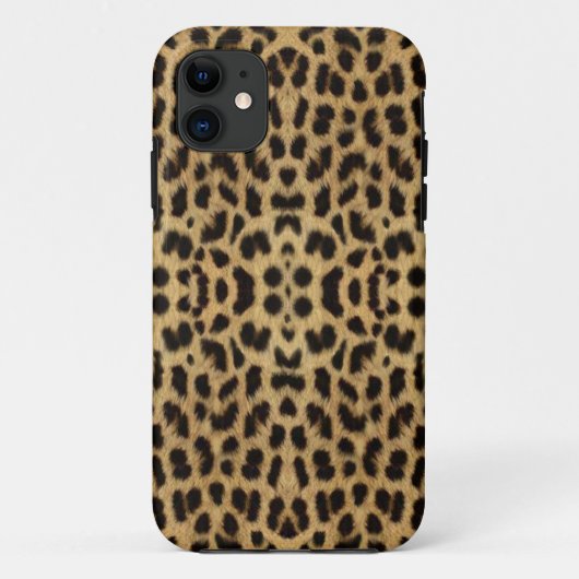 Leopard Print iPhone 5 Fall Case-Mate iPhone Hülle (Rückseite)