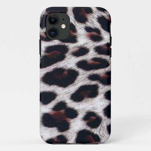 Leopard Print IPhone Case (Rückseite)