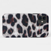 Leopard Print IPhone Case (Rückseite (Horizontal))