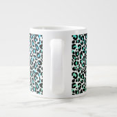 Leopard Print Jumbo Tasse (Rückseite)