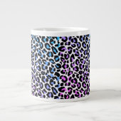Leopard Print Jumbo Tasse (Vorderseite)