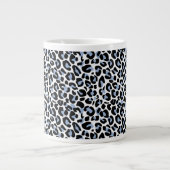 Leopard Print Jumbo Tasse (Vorderseite)