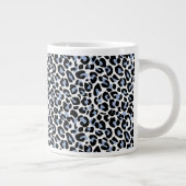 Leopard Print Jumbo Tasse (Rechts)