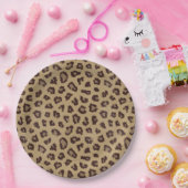 Leopard Print Jungle Animal Pappteller (Party)