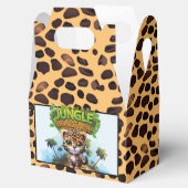 Leopard Print Jungle Safari Tier Wild & 🐆 Geschenkschachtel (Geöffnet)