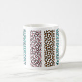 Leopard Print Kaffeetasse (VorderseiteRechts)