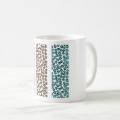 Leopard Print Kaffeetasse (VorderseiteRechts)