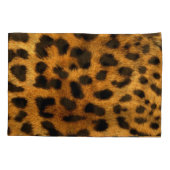 Leopard Print Kissenbezug (Rückseite-Links)