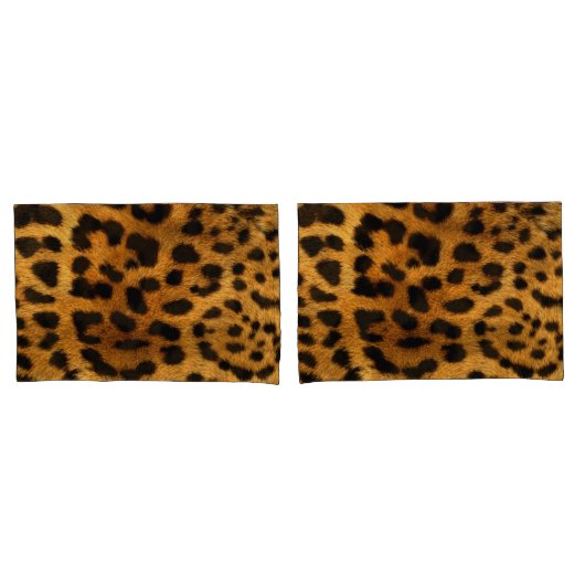 Leopard Print Kissenbezug (Vorderseite-Set)