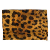 Leopard Print Kissenbezug (Vorderseite-Links)