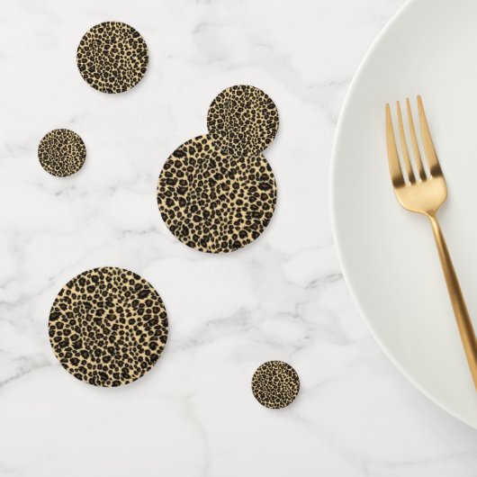 Leopard Print Konfetti (Gruppe)