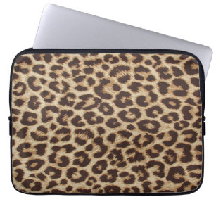 Leopard Print Laptop Sleeve