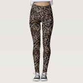 Leopard Print Leggings (Vorderseite)