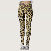 Leopard Print Leggings (Vorderseite)