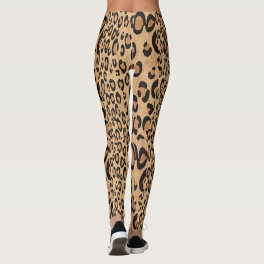 Leopard Print Leggings (Rückseite)