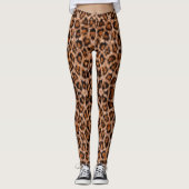 Leopard Print Leggings (Vorderseite)