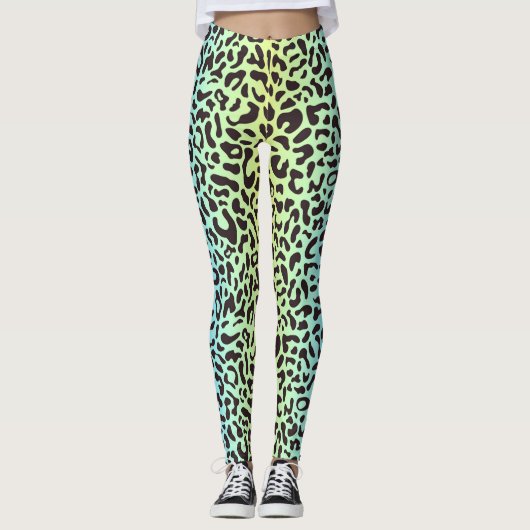 Leopard Print Leggings (Vorderseite)