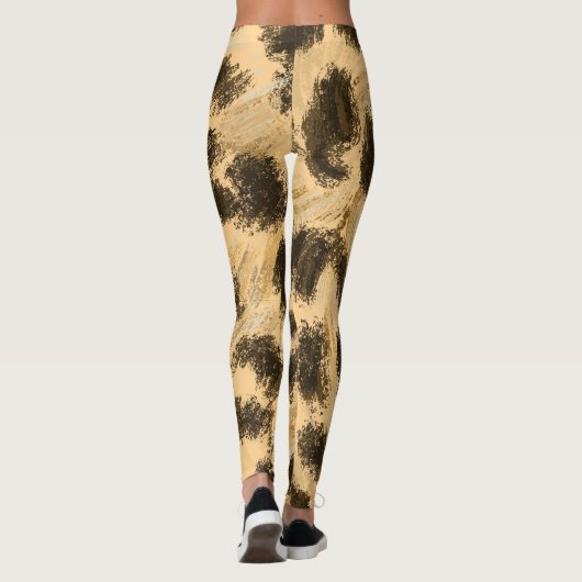 Leopard Print Leggings (Rückseite)