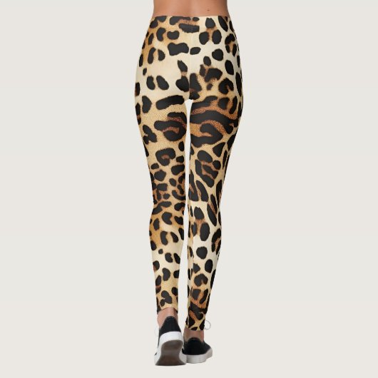 Leopard Print Leggings (Rückseite)