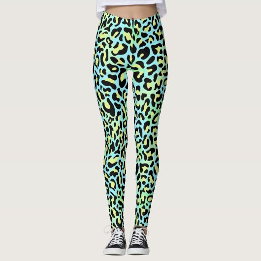 Leopard Print Leggings (Vorderseite)
