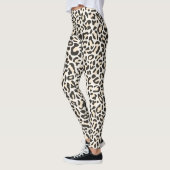 Leopard Print Leggings Light Pink und Black (Links)