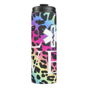 Leopard Print Lifesaver Thermosbecher