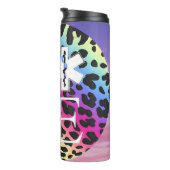 Leopard Print Lifesaver Thermosbecher (Nach rechts gedreht)