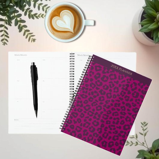 Leopard Print-Magenta Planer