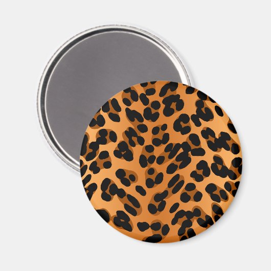 Leopard Print Magnet (Vorderseite/Rückseite)