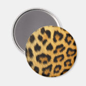 Leopard Print Magnet (Vorderseite/Rückseite)
