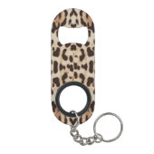 Leopard Print Mini Flaschenöffner (Rückseite)