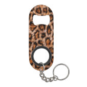 Leopard Print Mini Flaschenöffner (Rückseite)