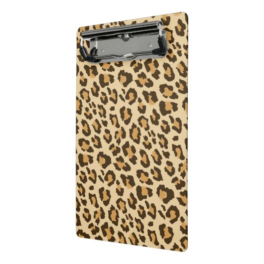 Leopard Print Mini-Zwischenablage Mini Klemmbrett (Gewinkelt2)