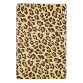 Leopard Print Mini-Zwischenablage Mini Klemmbrett (Rückseite)