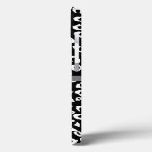 Leopard Print mit Bow Case-Mate iPhone Hülle (Rückseite / Links)