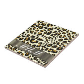 Leopard Print Mom Text Fliese (Seite)