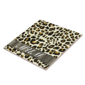 Leopard Print Mom Text Fliese (Seite)