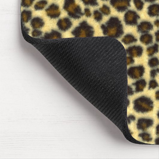 Leopard Print Mouse Pad Mousepad (Ecke)