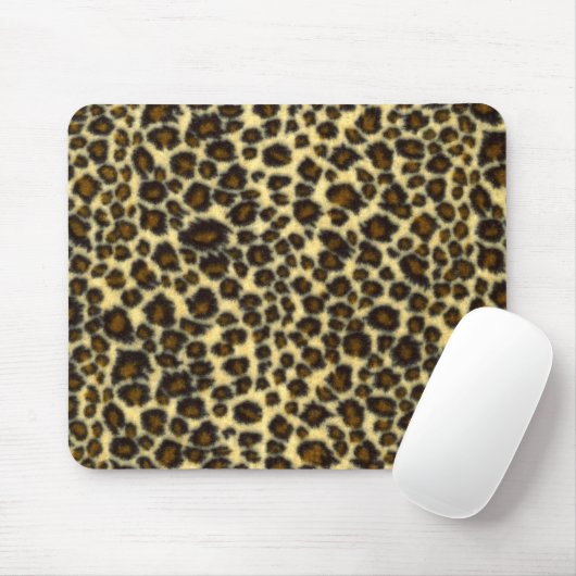 Leopard Print Mouse Pad Mousepad (Mit Mouse)