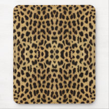 Leopard Print Mouse Pad