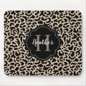 Leopard Print Mouse Pad Mousepad (Vorne)