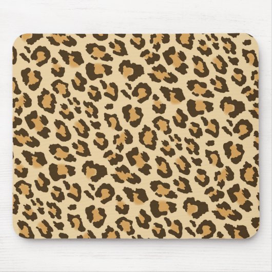 Leopard Print Mousepad (Vorne)