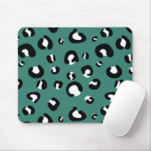 Leopard Print Mousepad (Mit Mouse)