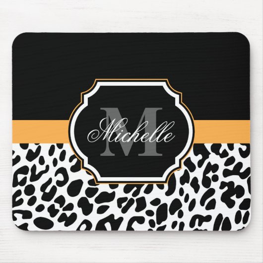 Leopard Print Mousepad (Vorne)